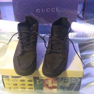 GH bassin Co Brown suede lace-up boots River Jack size 9 m